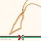 Palestina Landkaart Ketting | FREEPALESTINA x Bevulo