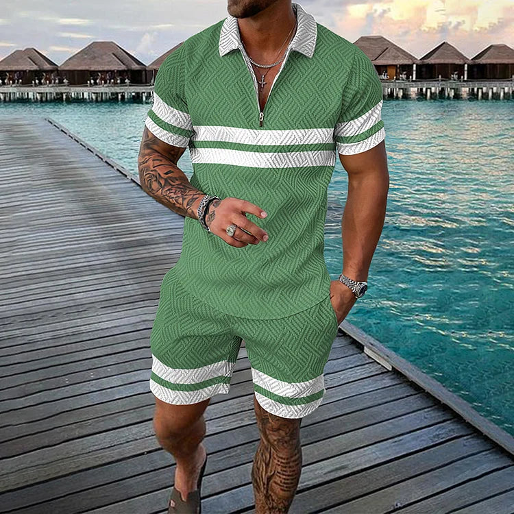 Apogee Polo Shirt And Shorts Co-Ord