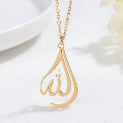 Allah Kalligrafie Ketting