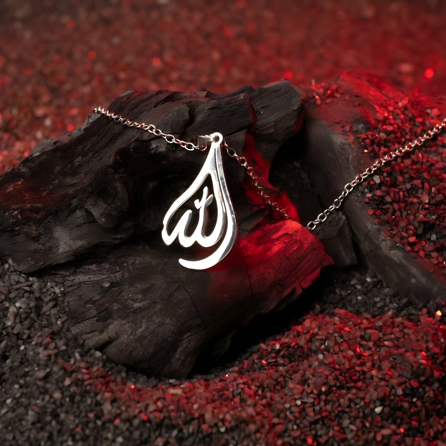 Allah Kalligrafie Ketting