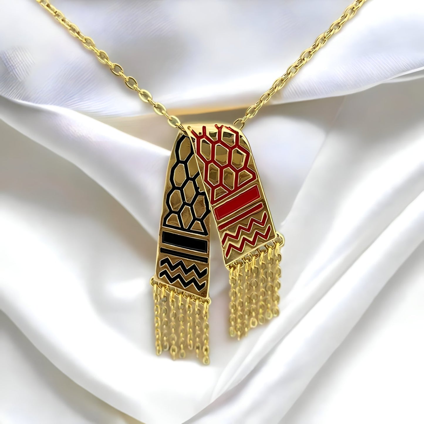 Keffiyeh Ketting | FREEPALESTINA x Bevulo